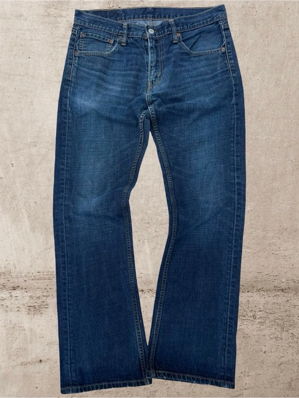 Levi's 527 Relaxed Men's Jeans in Blue Denim | Size 32x30
